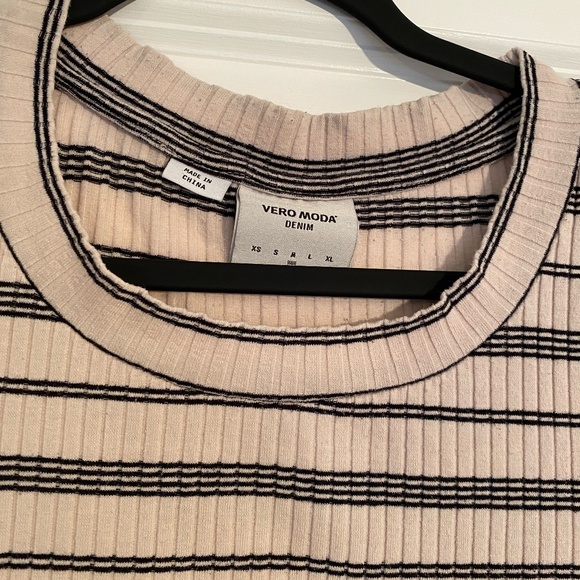Vero Moda Striped Long Sleeve Top - Picture 2 of 2